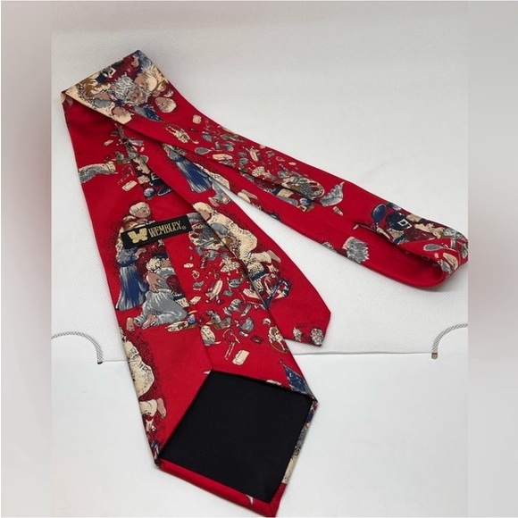 EUC Vintage Wembley Christmas Motif Tie - Picture 6 of 8